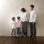 家族4人マタニティフォト