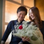 結婚記念日夫婦写真