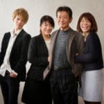 大人の記念家族写真