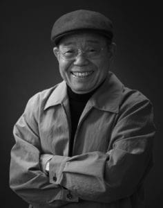 男性ポートレイト白黒