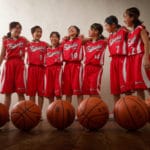 ミニバス卒部記念7人