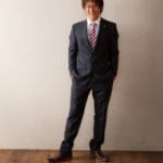 男の成人記念スーツ