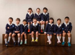 友達10人幼稚園卒園記念