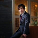 成人式記念撮影スーツ男