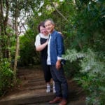 カップルガーデンフォト