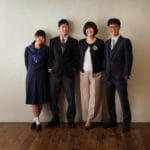 高校卒業家族写真
